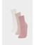 Kız Çocuk 3'lü Pamuklu Uzun Çorap F7212A8NS 6