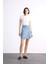 Mini Jean Şort Etek F7503AX25SM 8