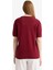 Regular Fit Bisiklet Yaka Kısa Kollu Triko Kazak F4974AX25AU 14