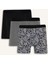 Regular Fit Baskılı 3'lü Boxer D7515AX25AU 7