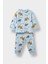 Erkek Bebek 4'lü Pijama Takımı Uçak Baskılı Uzun Kollu Penye Üst Uzun Alt F7200A525AU 10