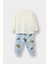 Erkek Bebek 4'lü Pijama Takımı Uçak Baskılı Uzun Kollu Penye Üst Uzun Alt F7200A525AU 14