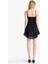 Coool Askılı Vual Mini Siyah Elbise F7671AX25SM 13