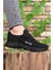 Unisex Siyah Sneaker Kaymayan Taban ile Konforlu Kullanım 37 Numara 8