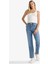 Comfort Straight Yüksek Bel Bilek Boy Jean Yıkamalı Pantolon D8155AX25AU 8
