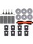 Dream L10S Için 23PCS Pro Ultra Isı Vakum Temizleyici Aksesuarları Ana Yan Fırça Filtre Mop Bez Toz Torbası Yedek Parçalar (Yurt Dışından) 1
