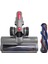 Turbo Elektrikli Motorlu Fırça Dyson V7 V8 V8 V10 V11 V15 Halı Karo Sert Zemin Için LED Işık ile Fırça Temizleyici Kafa (Yurt Dışından) 3