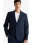 Slim Fit Dar Kesim Twill Düğmeli Blazer Ceket F7232AX25AU 9