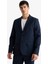 Slim Fit Dar Kesim Twill Düğmeli Blazer Ceket F7232AX25AU 11
