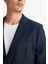 Slim Fit Dar Kesim Twill Düğmeli Blazer Ceket F7232AX25AU 13