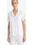 Pijama Takımı Regular Fit Desenli Kısa Kollu Üst Uzun Alt-Fall in Love F7547AX25AU 10