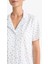 Pijama Takımı Regular Fit Desenli Kısa Kollu Üst Uzun Alt-Fall in Love F7547AX25AU 12