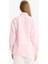 Regular Fit Gömlek Yaka Önden Bağlamalı Poplin Uzun Kollu Gömlek Tunik F8347AX25AU 10