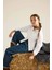Kız Çocuk Baggy Fit Geniş Paça Jean Pantolon F7166A825AU 12
