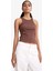 Slim Fit Dar Kesim Bisiklet Yaka Fitilli Kaşkorse Atlet F4994AX25AU 13