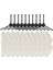 Miwhole M7 Pro Side Fırça Mop Bezleri Rag Robot Vakum Temizleyici Yedek Aksesuarlar Yedek Parça, 20PCS (Yurt Dışından) 1