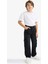 Erkek Çocuk Kargo Fit Düz Paça Jean Pantolon F0489A825AU 9