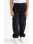 Erkek Çocuk Kargo Fit Düz Paça Jean Pantolon F0489A825AU 12