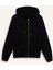 Relax Fit Kapüşonlu Basic Düz Kalın Fermuarlı Sweatshirt C1809AX25AU 15