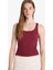 Fitted U Yaka Fitilli Kaşkorse Atlet F7818AX25AU 9