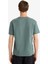 Boxy Fit Bisiklet Yaka Baskılı Kısa Kollu Tişört F8592AX25HS 14