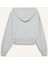 Coool Cropped Fit Kapüşonlu Baskılı Fermuarlı Sweatshirt 19