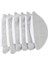 6pcs Xiaomi Için Paspas Bezleri Viomi V5 / V5 Pro Mızraklar Rags Aksesuarları Elektrikli Süpürge Yedek Parçaları (Yurt Dışından) 2