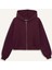 Cropped Fit Kapüşonlu Kalın Fermuarlı Sweatshirt Z7069AZ25WN 15