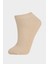 Kız Çocuk 5'li Pamuklu Patik Çorap F9010A8NS 9