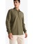 Regular Fit Polo Yaka Waffle Sweatshirt F0301AX25AU 9