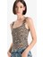 Leopar Desenli Kare Yaka Atlet F9247AX25HS 7