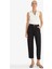 Carrot Fit Cep Detaylı Yüksek Bel Düz Paça Gabardin Pantolon F7446AX25AU 9