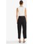Carrot Fit Cep Detaylı Yüksek Bel Düz Paça Gabardin Pantolon F7446AX25AU 14