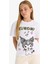 Kız Çocuk Hello Kitty Relax Fit Kısa Kollu Tişört F9725A825HS 7