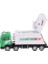 Bfs YH-711-57A Sürtmeli Metal 1:50 Çöp Kamyonu 3