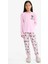 Kız Çocuk Kuromi Pijama Takımı Uzun Kollu Üst Uzun Alt F7358A825AU 8