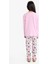 Kız Çocuk Kuromi Pijama Takımı Uzun Kollu Üst Uzun Alt F7358A825AU 12