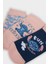 Kız Çocuk Disney Lilo & Stitch 3'lü Pamuklu Patik Çorap F1331A8NS 10