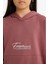 Kız Çocuk Oversize Geniş Kalıp Kapüşonlu Sırt Baskılı Sweatshirt F2794A825AU 13