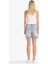 Yüksek Bel Jean Bermuda Şort F9968AX25AU 12