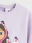 Bisiklet Yaka Gabby's Dollhouse Baskılı Kız Çocuk Sweatshirt ve Tayt (W5) 3
