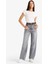 90's Wide Leg Yüksek Bel Uzun Jean Yıkamalı Pantolon F5522AX25AU 10