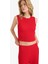 Slim Fit Dar Kesim Bisiklet Yaka Bürümcük Atlet E0999AX25AU 8