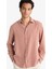 Regular Fit Twill Uzun Kollu Gömlek G0406AX25AU 9
