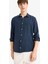 Regular Fit Twill Uzun Kollu Gömlek G0406AX25AU 13