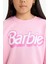 Kız Çocuk Barbie Oversize Geniş Kalıp Bisiklet Yaka Sweatshirt F1090A825AU 10