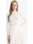 Slim Fit Dar Kesim Fitilli Kaşkorse Uzun Kollu Tunik F7136AX25AU 10