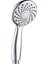 3 Fonksiyonlu Yuvarlak Şık Duş Başlığı, Zarif ve Modern Tasarım 1