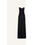 Slim Fit Dar Kesim Halter Yaka Kroşe Kolsuz Maxi Elbise G0743AX25HS 16
