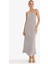 V Yaka Modal Kolsuz Maxi Elbise G1387AX25AU 15
